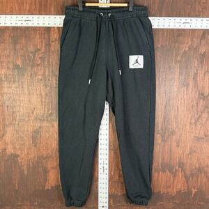 Nike Air Jordan Jogger Sweatpants Flight Essentials Workout Gym Black Men Small